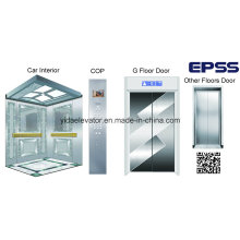 Passenger Elevator with Stainless Steel Car From Manufacturer